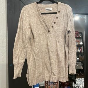Anthropologie v-neck soft sweater